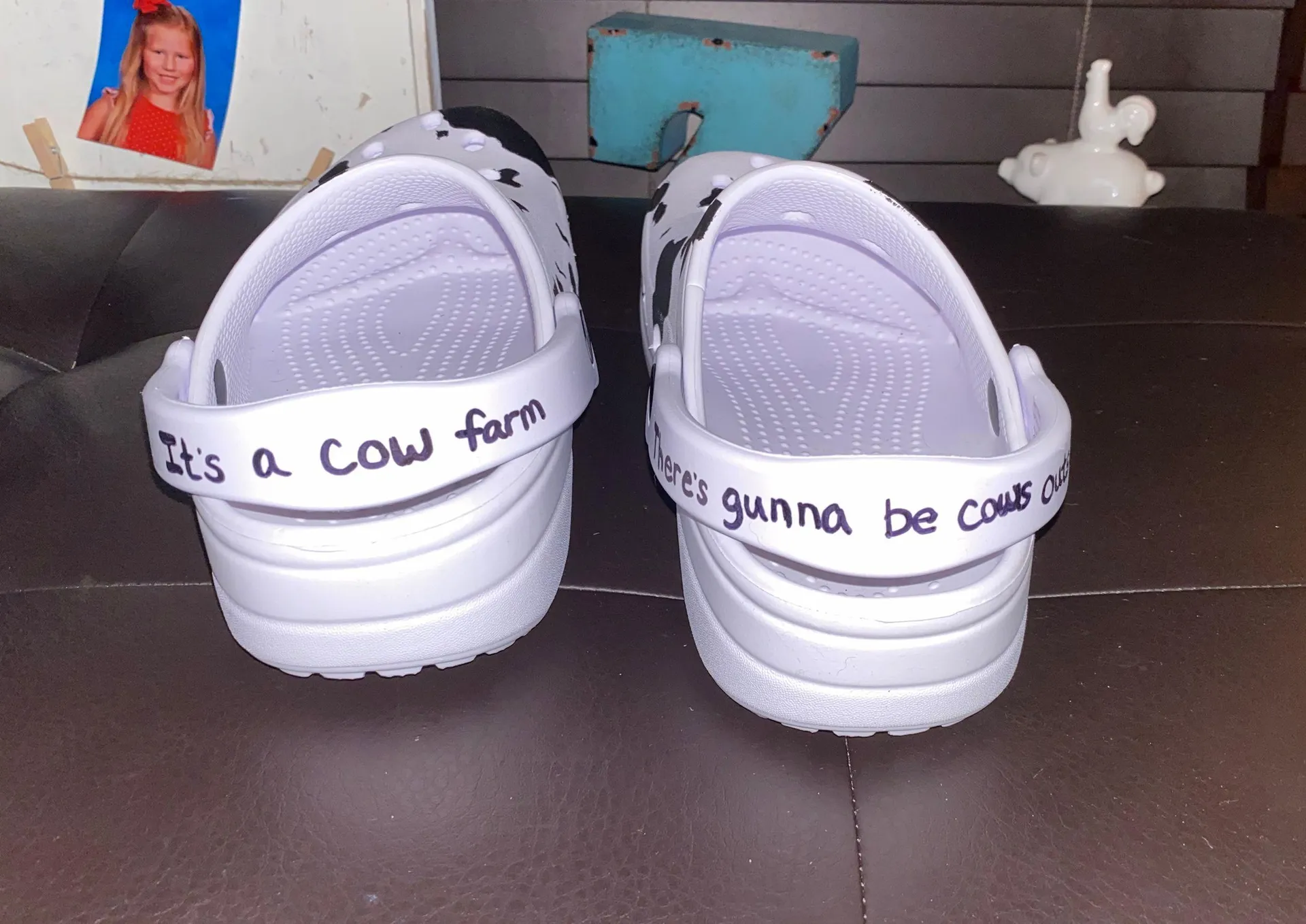 Crocs Customized Cow Print - Image 2