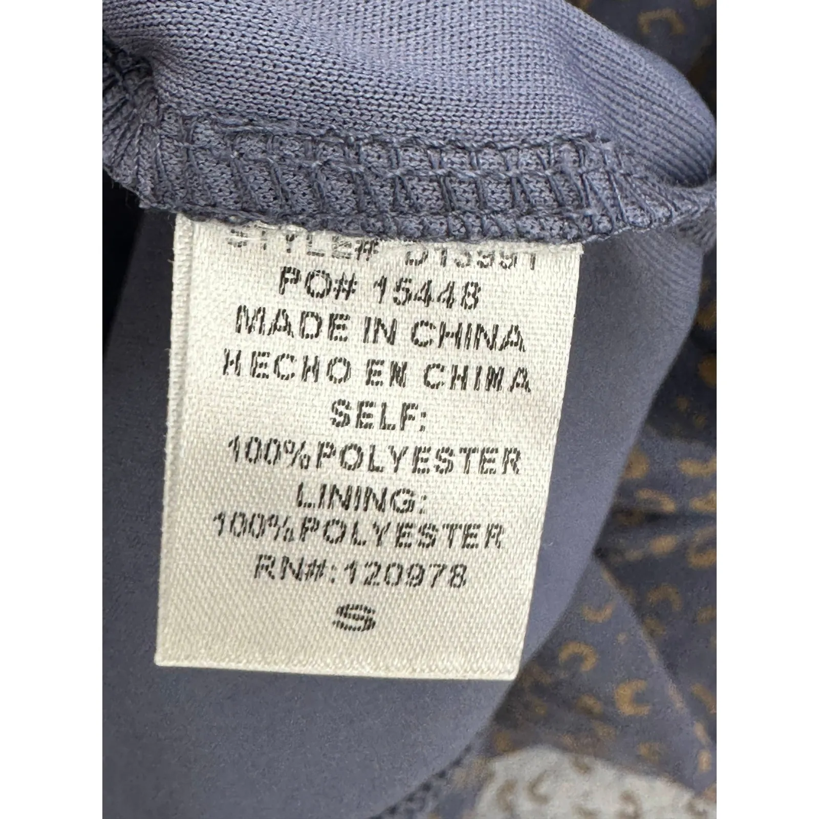 Entro Womens Blue Sheer Oversized Tunic Mini Dress Size S Flowy Boho Fairy - Image 5