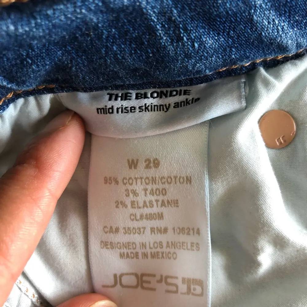 Joe’s Jeans Blondie mid rise skinny ankle jeans blue - Image 9