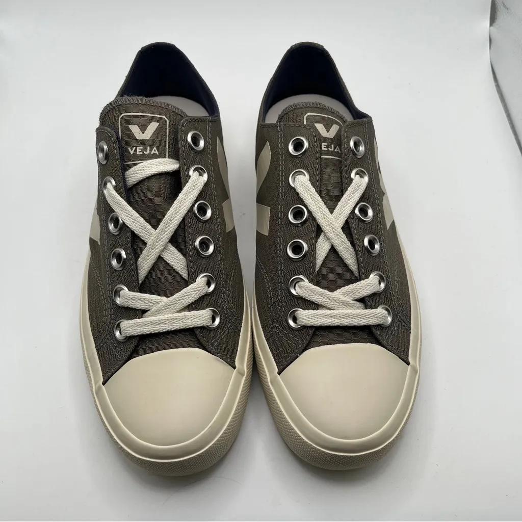 NWB VEJA WATA II LOW RIPSTOP KAKI PIERRE size 6 women shoes - Image 4