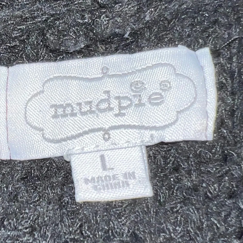 Mud Pie  Black Cable Knit Cowl Neck Sweater Size M - Image 3