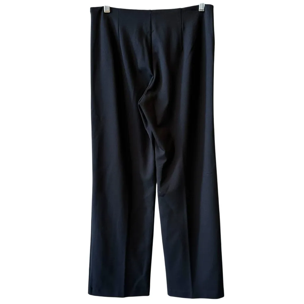 J McLaughlin Carter Black Stretch Knit Wide Leg Pants Size 6 - Image 5