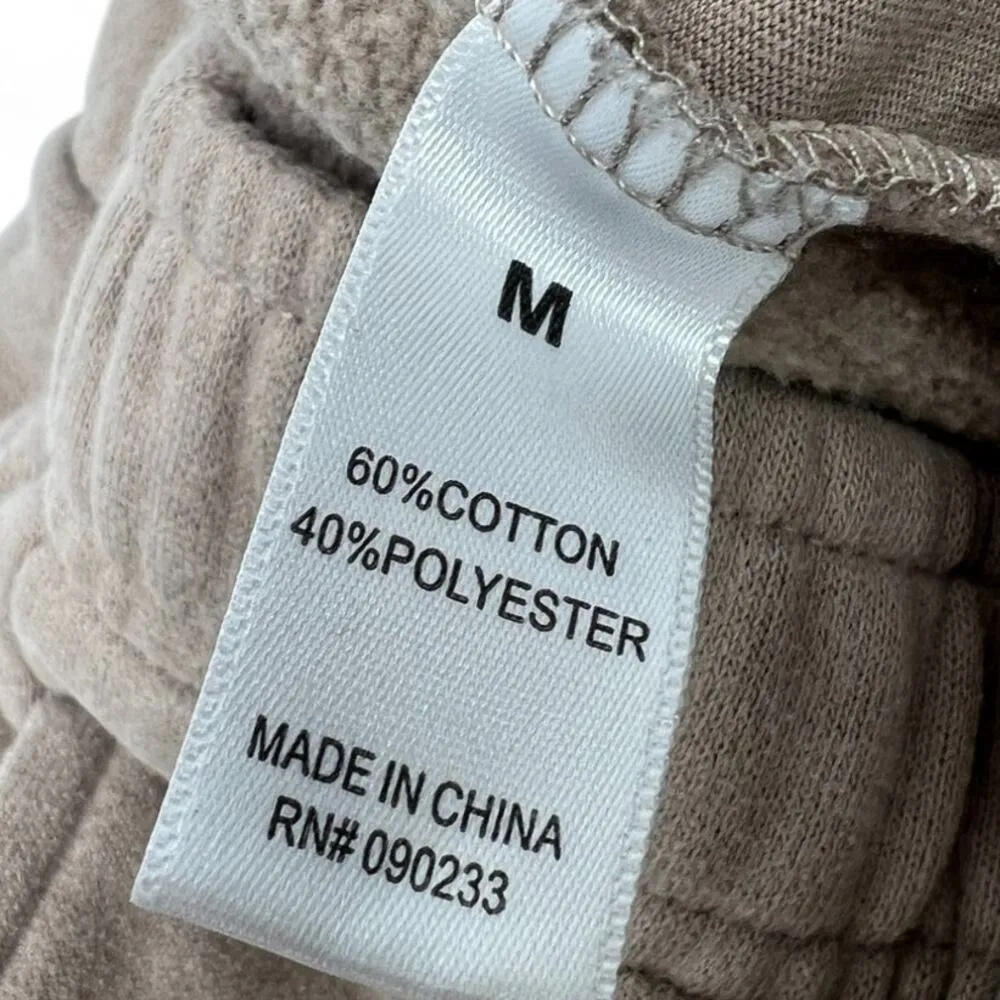 Lazy Pants | M | Nova Premium Fleece Relaxed Jogger Sweatpants in Camel Tan Size M - Image 5