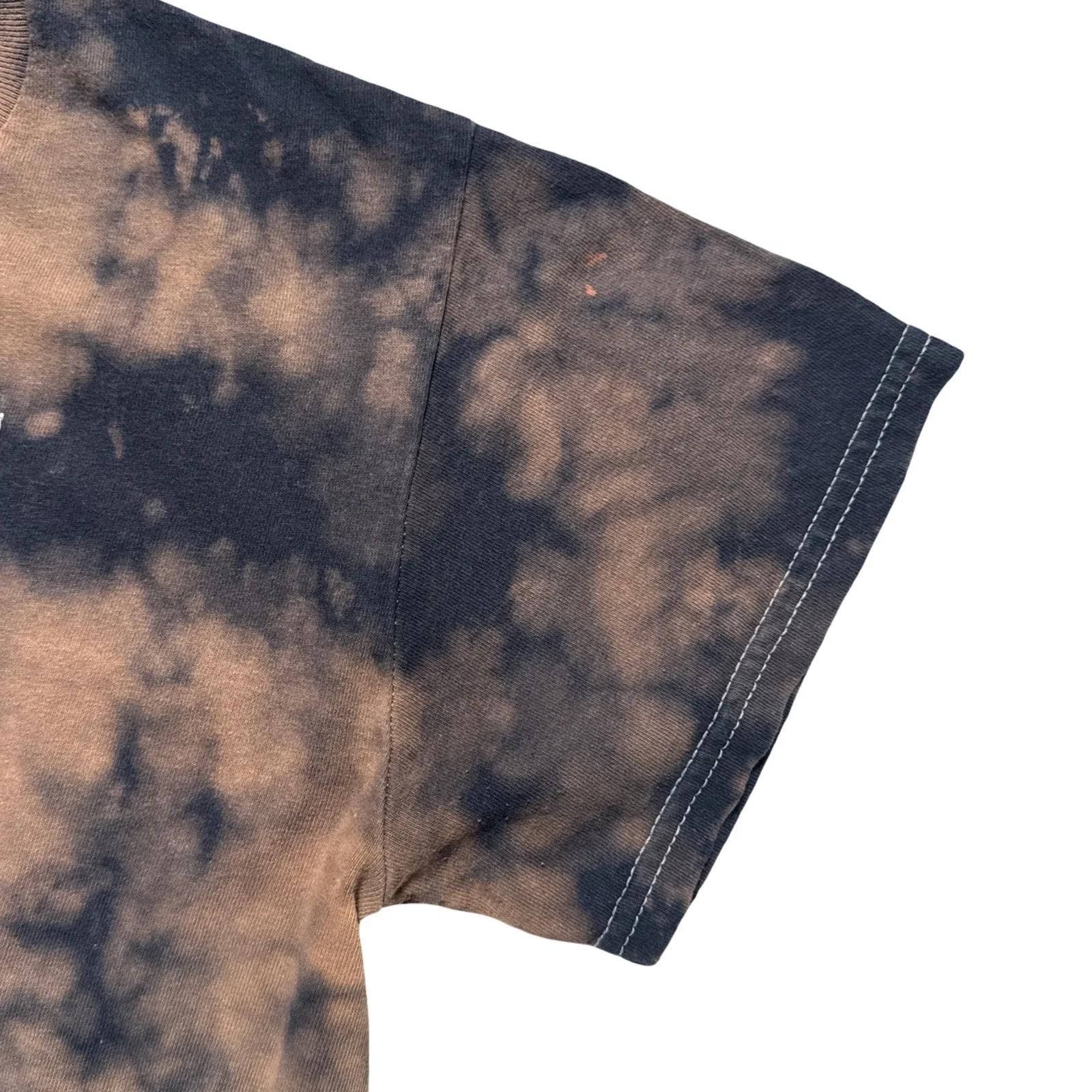 Playboy Brown Tie Dye Graphic T Shirt Bunny Logo Womens Size Small - Image 4