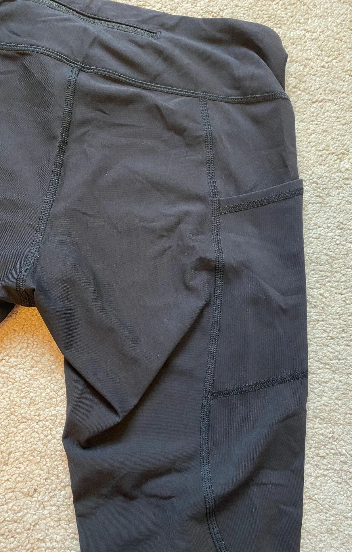 Lululemon Fast And Free 25” Size 8 Black - Image 6
