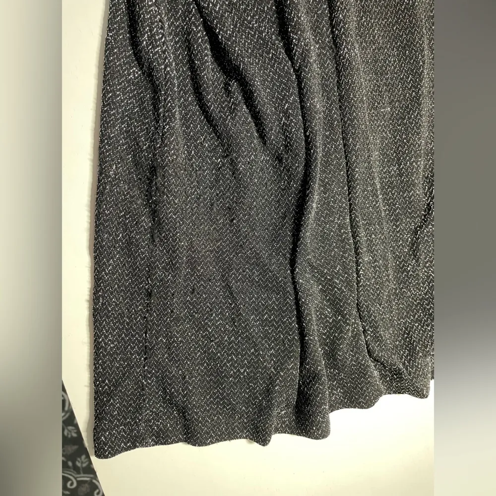 Silence + Noise Glitter Drape-Front Bodycon Mini Dress - Image 11