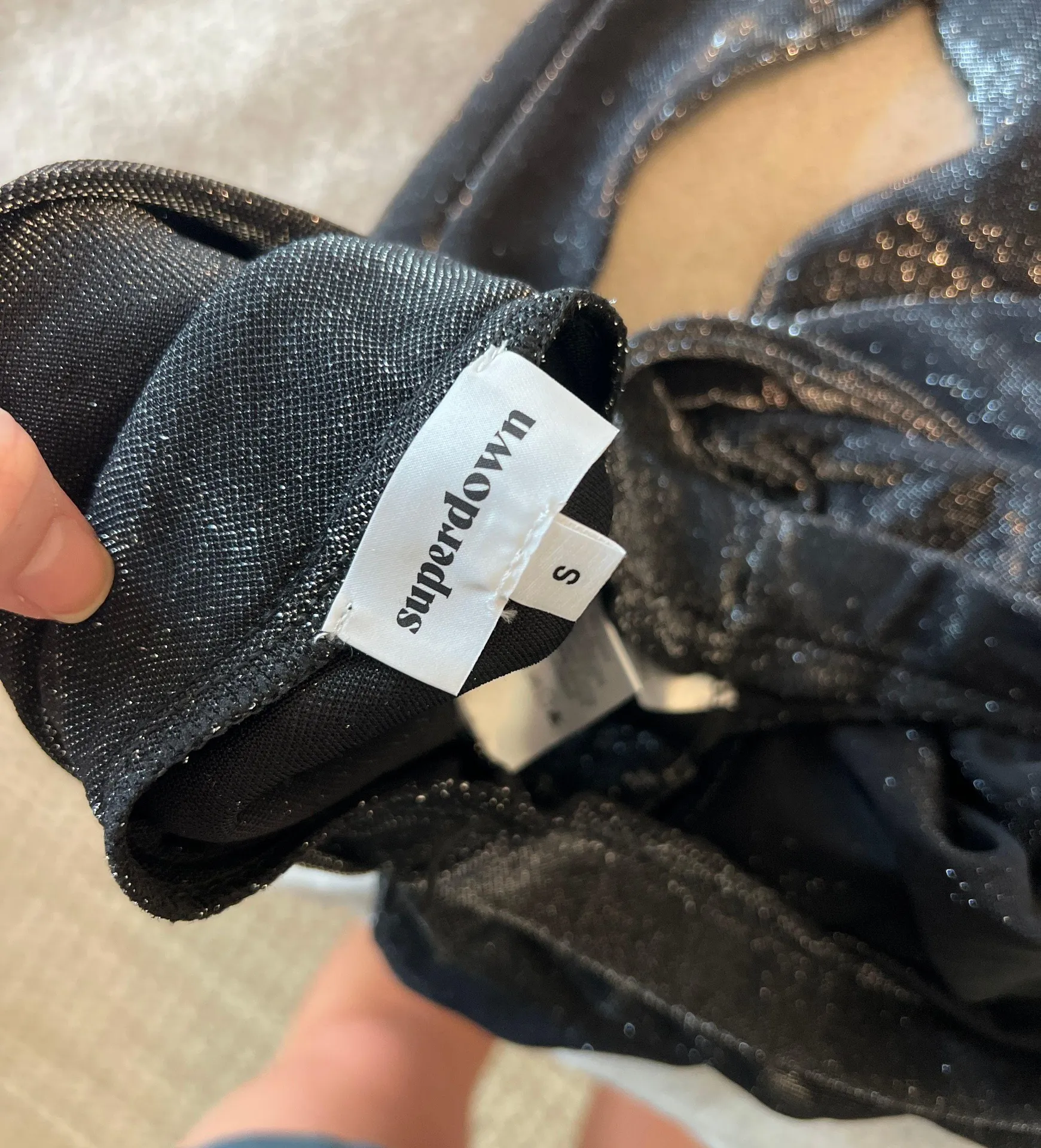 superdown Revolve  Sparkle Bodysuit - Image 5