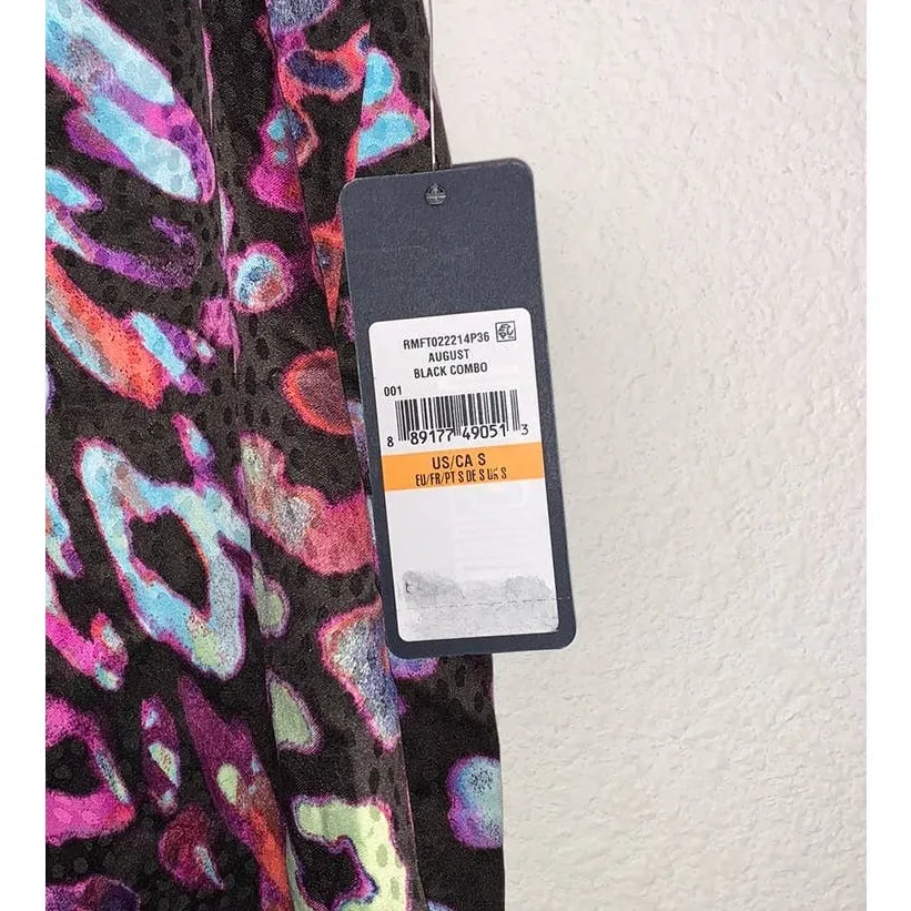 5/$25 Rachel Roy Animal Print Tie Back Tank Top - Image 5