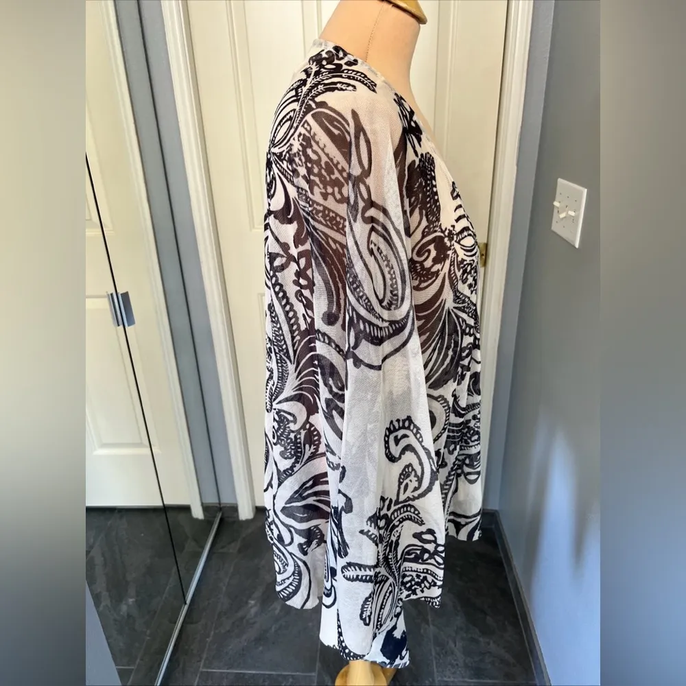 Anthropologie Lilka Lightweight Kimono Cardigan Topper‎ Boho Festival - Image 4