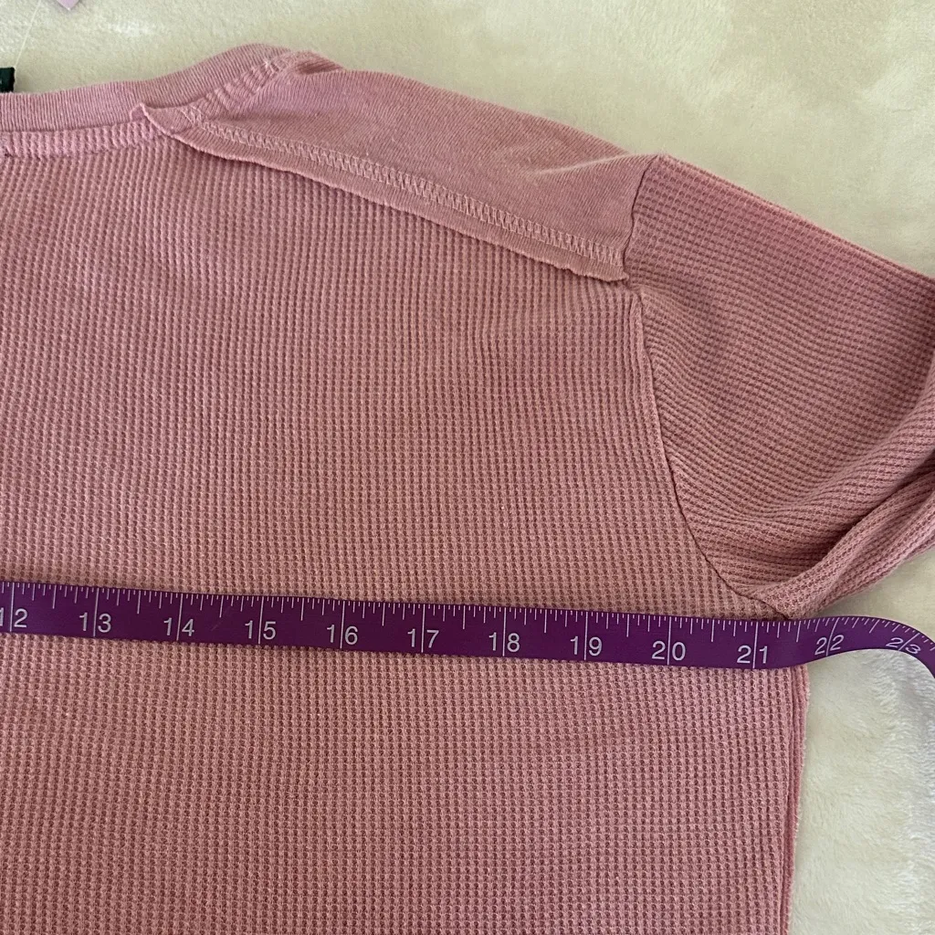 Wild Fable Pink Long Sleeve Crop Top NWT - Image 8