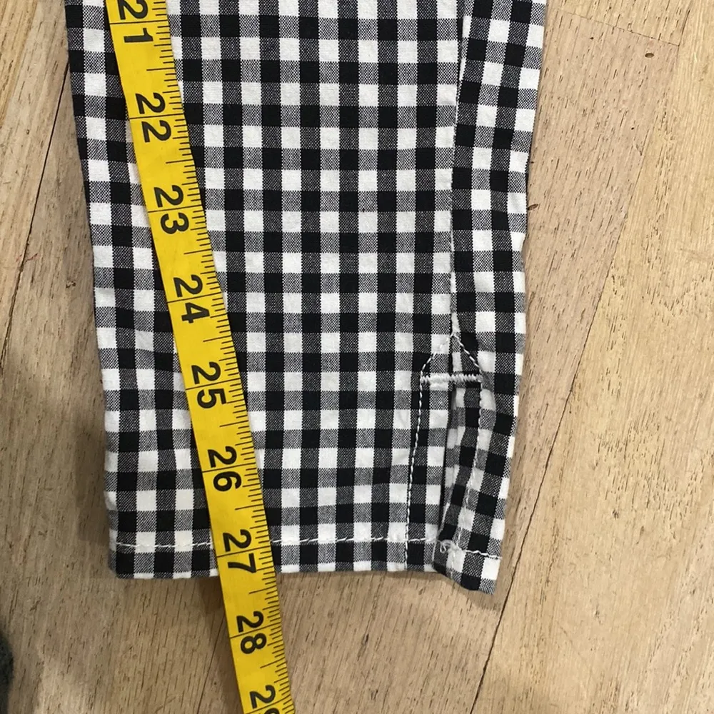 Rag & Bone gingham capri jeans - Image 10