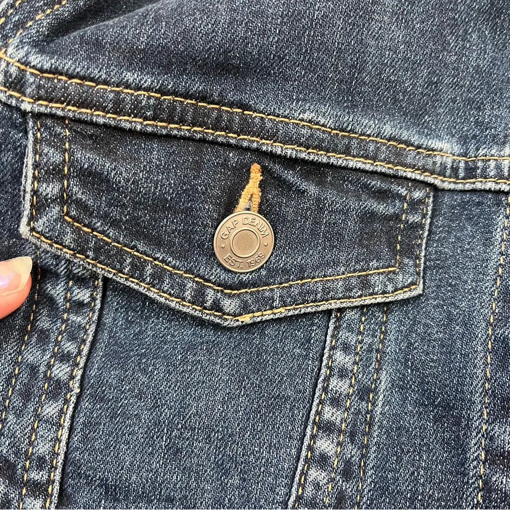 GAP 1969 Dark Denim Jacket - Image 3