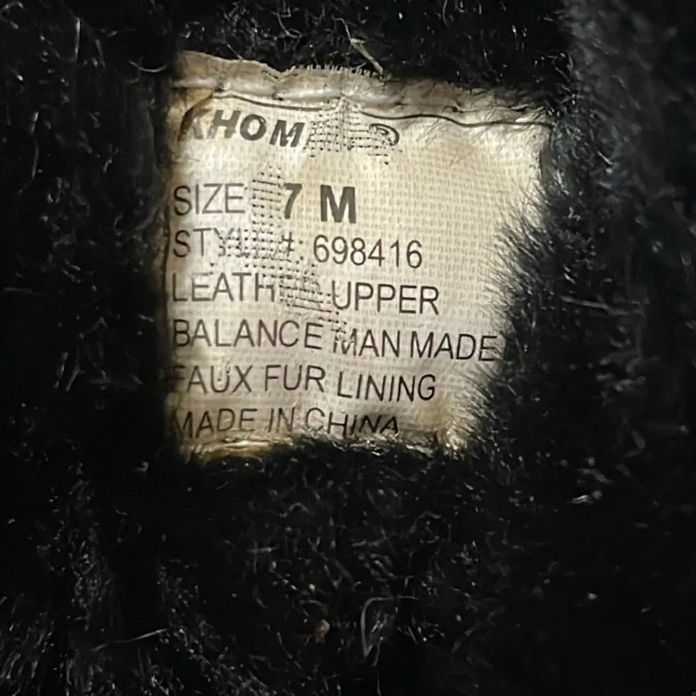 Khombu  Winter Boots Size 7 Medium - Image 9