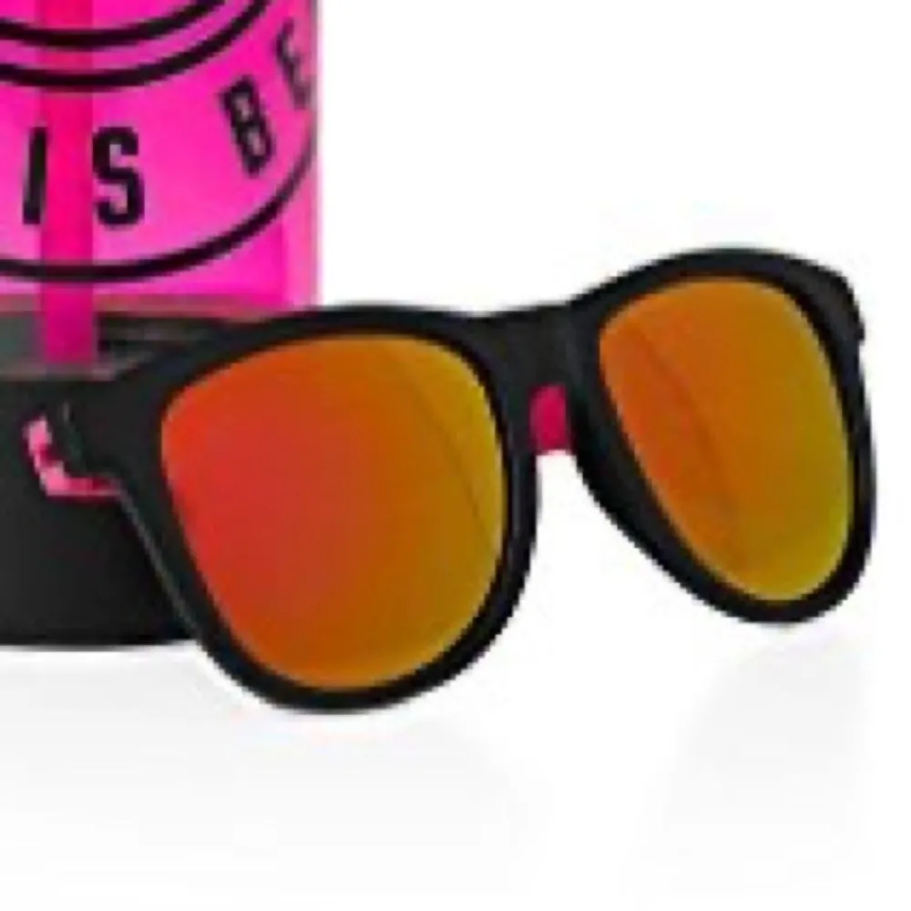 VICTORIA’S Secret PINK Spring Break Plastic Frame Pink Yellow Mirror Sunglasses - Image 2