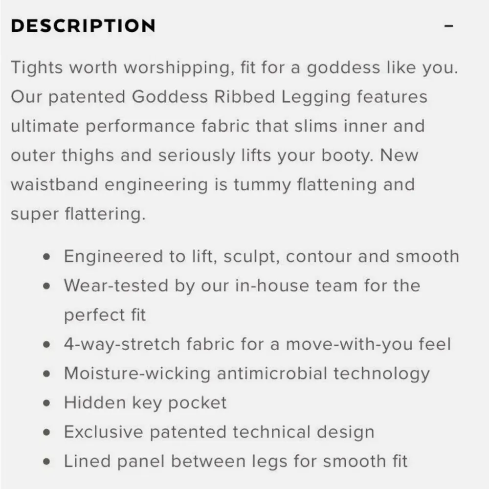 Alo yoga leggings scrunch two toned leggings size small athleisure  Alo Goddess - Image 11