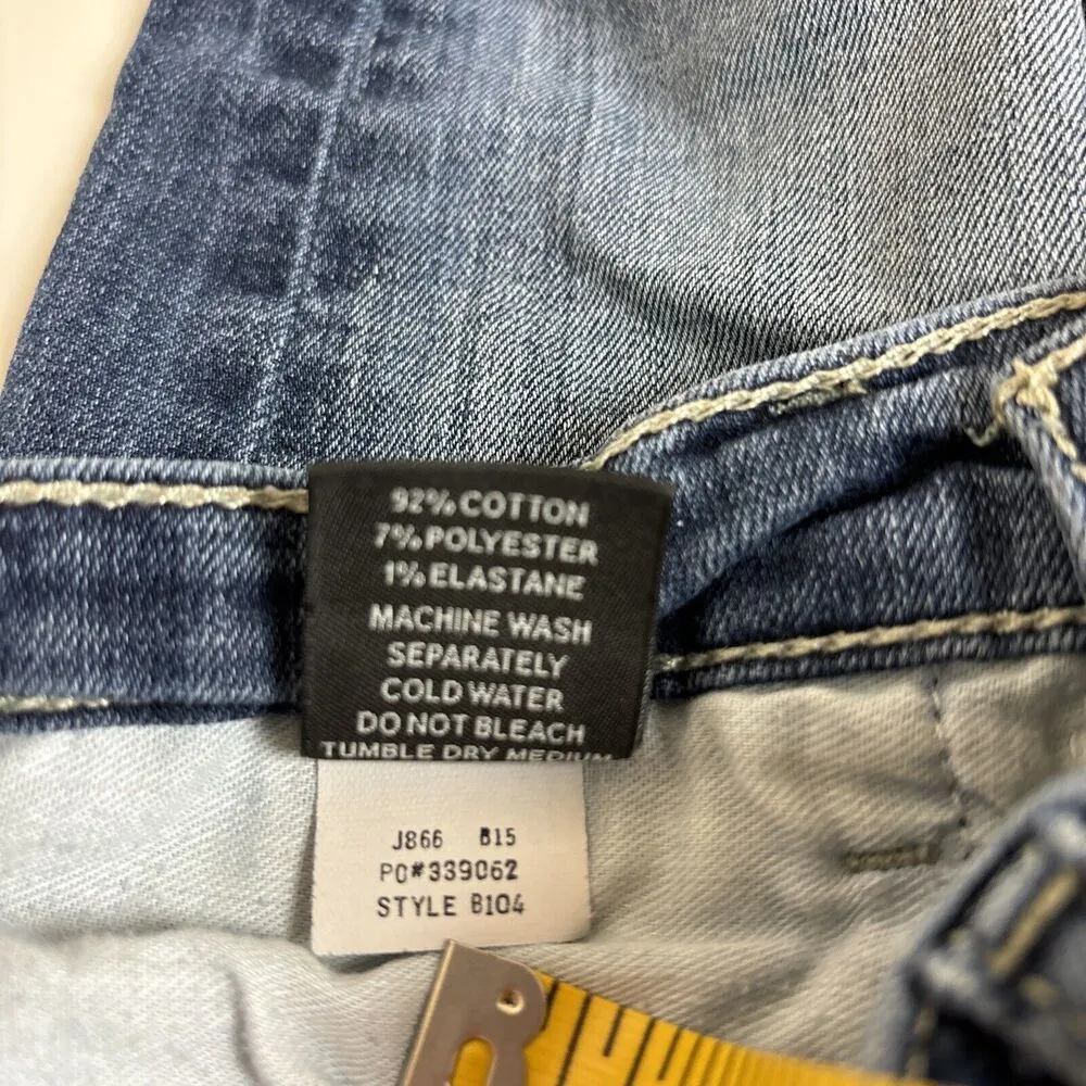 BKE Women's Addison Cropped Skinny Blue Denim Jeans Size 25 - Image 5