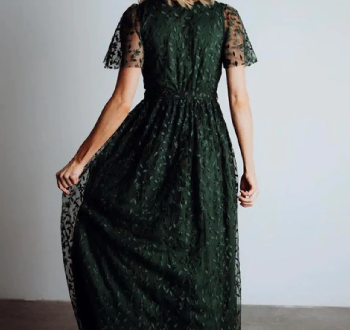 Baltic Born Marseille Embossed Maxi Dress - Image 2