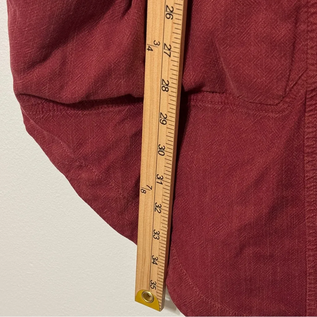 Anthropologie Avery Embroidered Kimono Jacket Size Large Oversized Button Up - Image 10