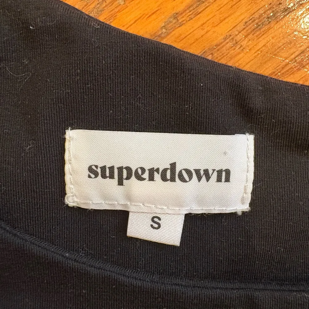 superdown  Black Fitted Bodysuit - Image 2