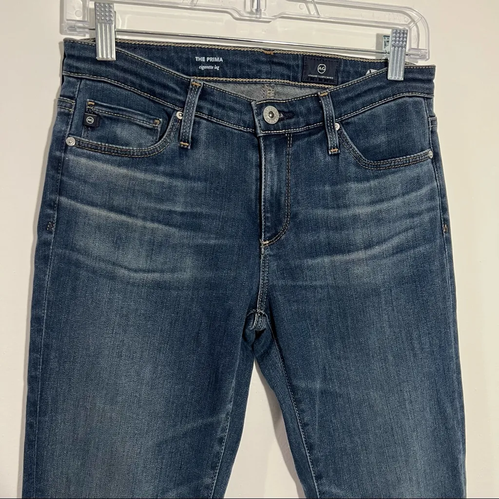 AG Adriano Goldschmied The Prima Cigarette‎ Leg Jeans BW20031 Size 25R - Image 3