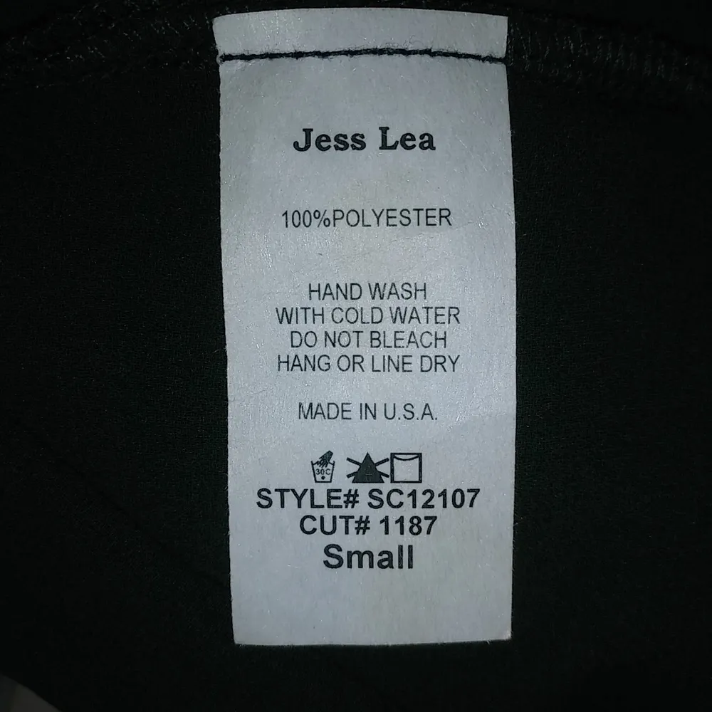 Jess Lea Boutique S Frilly Black Fancy Duster Top - Image 8