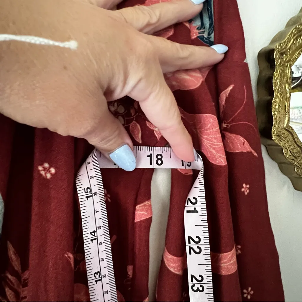 ANTHROPOLOGIE Othilila CARMELA MAXI DRESS‎ Women's SIZE SMALL Boho - Image 6