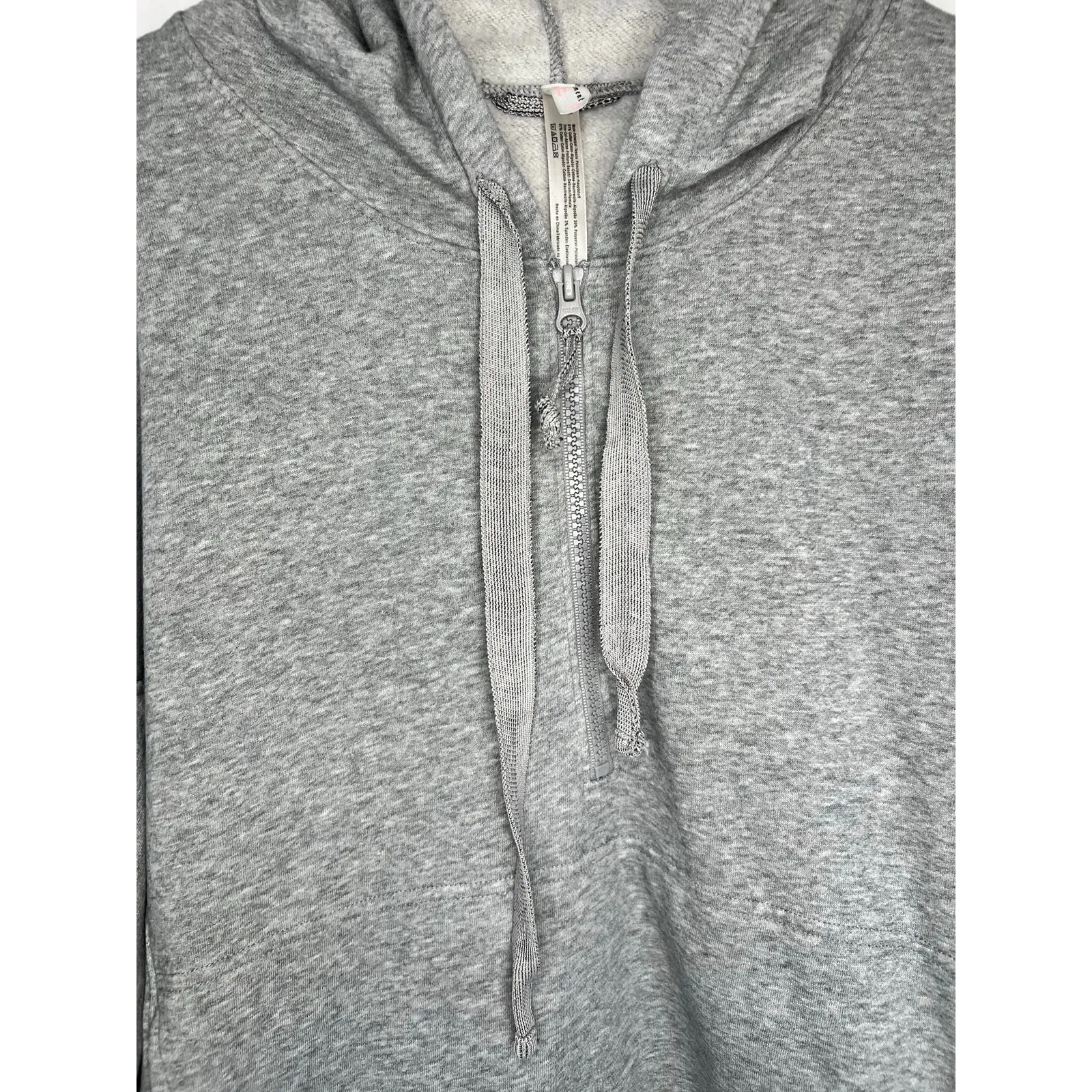 FP Free People Movement At Your Best Quarter Zip Hoodie Gray Medium - Image 5