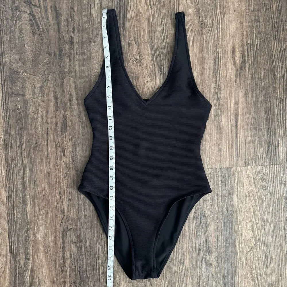 Zulu & Zephyr Signature Bikini One Piece Swimsuit in Black 4 - Image 9