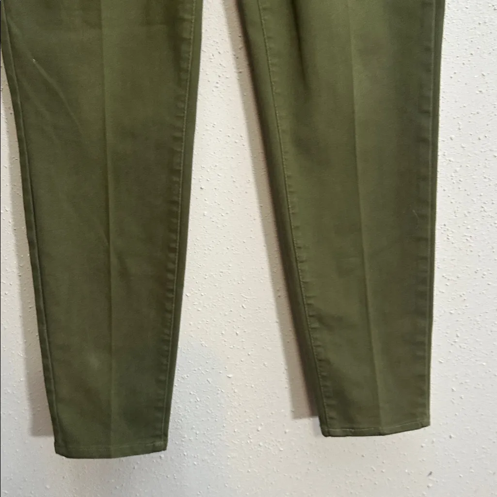 Talbots Flawless High Rise Jegging Ankle Skinny Jeans Olive Green Womens Size 6 - Image 7
