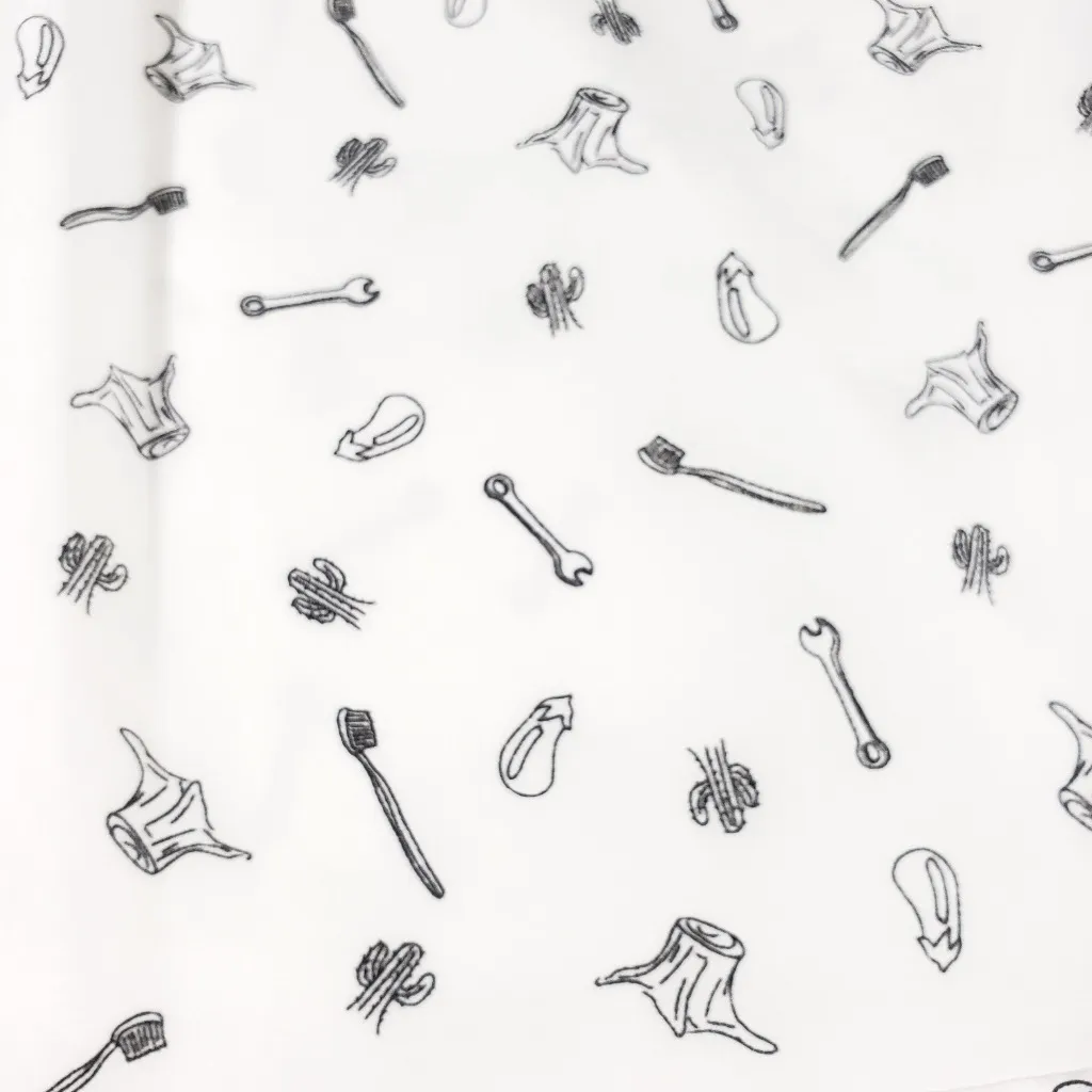 NWT  White Black Printed Dress Size S - Image 5