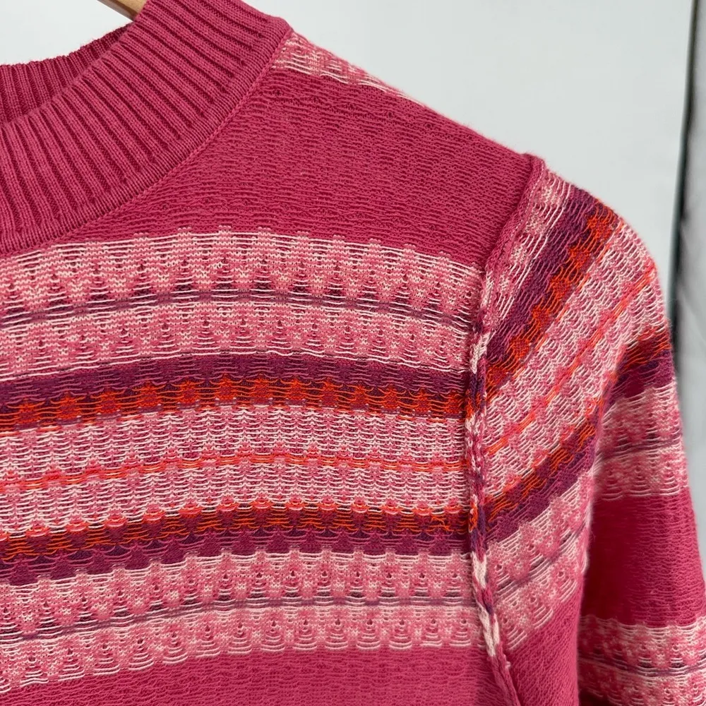 Free People Winter Warmer Knit Bodysuit in Lotus Rose Combo size XL NWT - Image 6