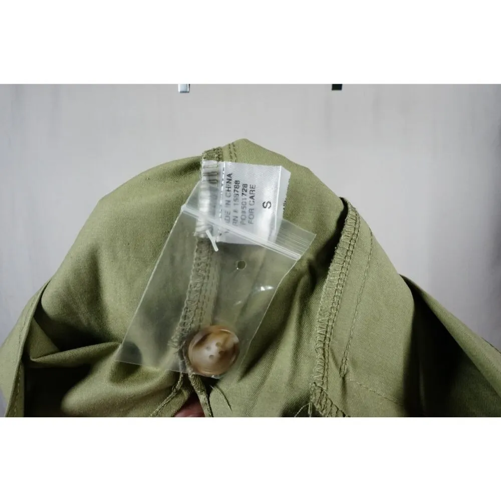 MABLE Melalonie High Waistband Shorts Olive Green Woman's Small NEW!! - Image 12