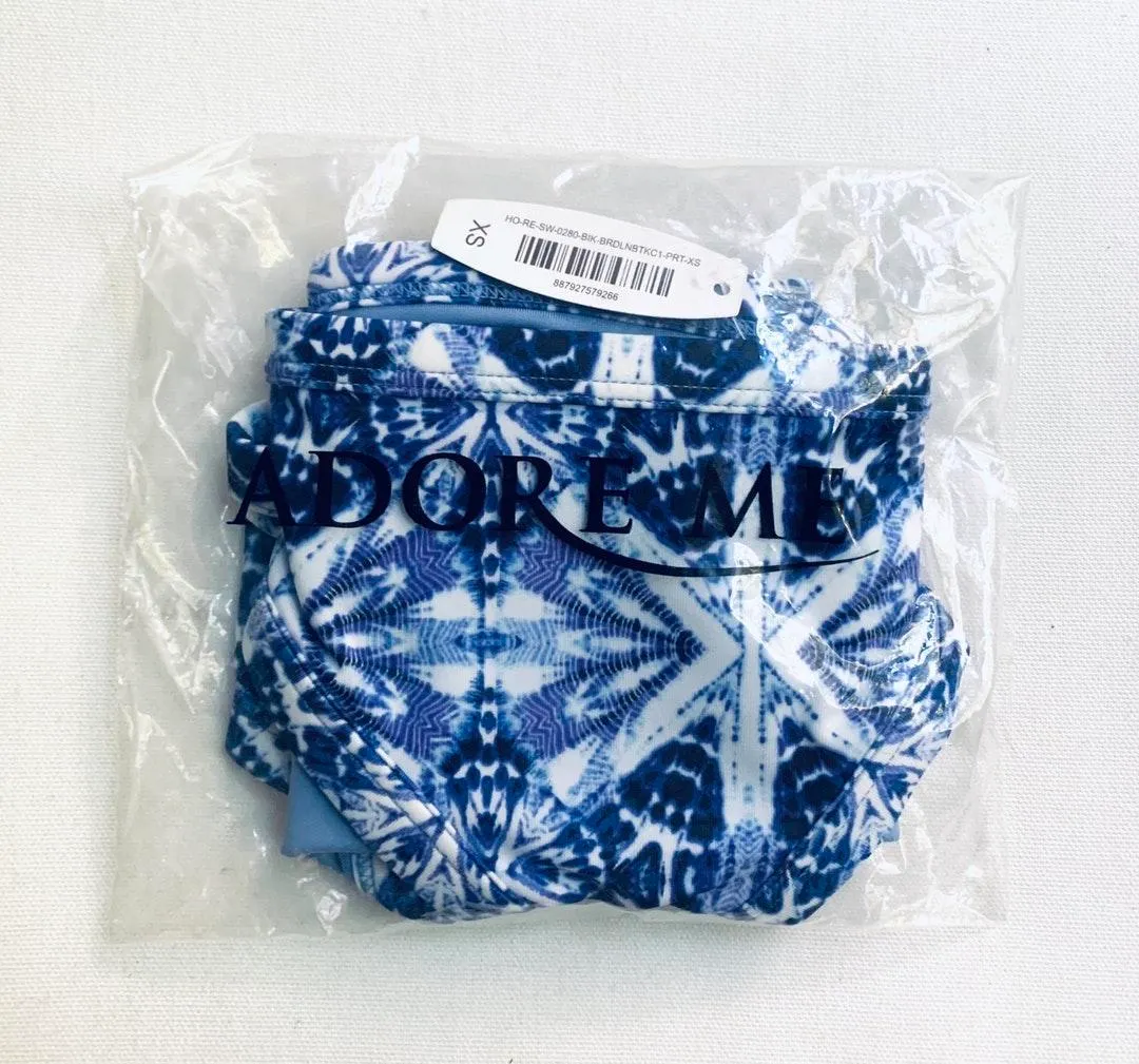 NEW  Purple Blue Bikini Bottom - Image 6