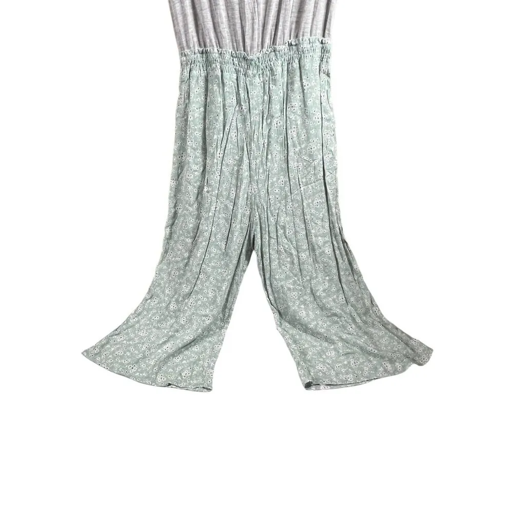 Jolt Women's Long Aqua Stream Jumpsuit - Image 7