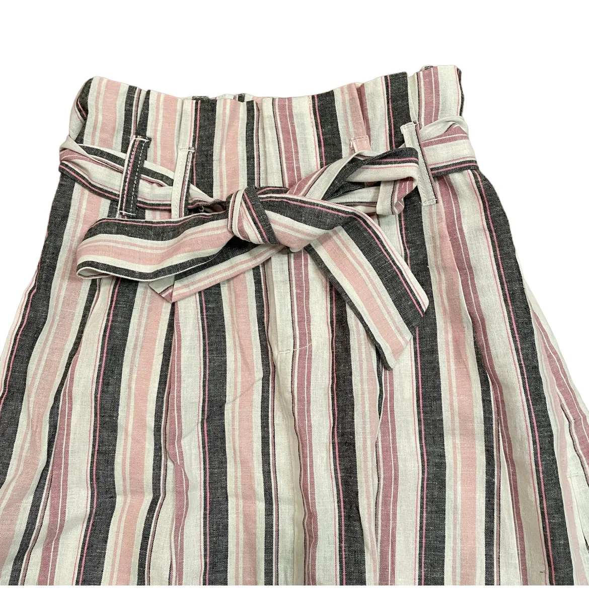 NEW Rachel Rachel Linen Stripe Skirt - Image 4