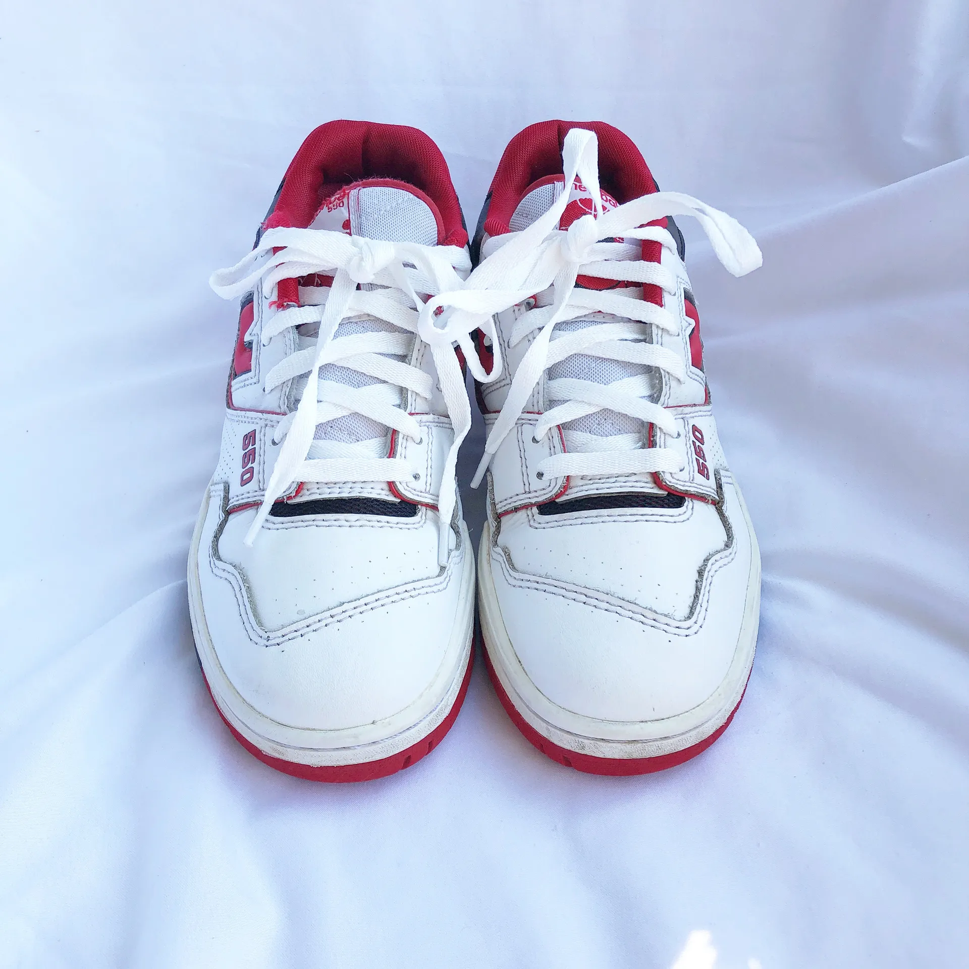 | BB550 STA UNISEX M6/W7.5 RED WITH BLACK - Image 4