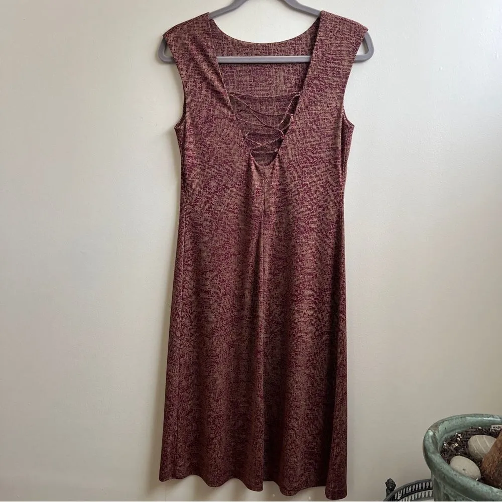 Lauren Ralph Lauren dress lace up back Size Medium - Image 2