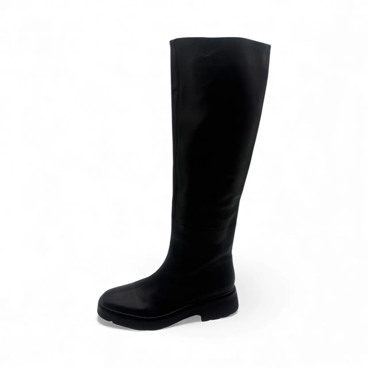 New! Vince Rune Leather Knee-High Lug
Boots Black Sz 9 $595 - Image 3