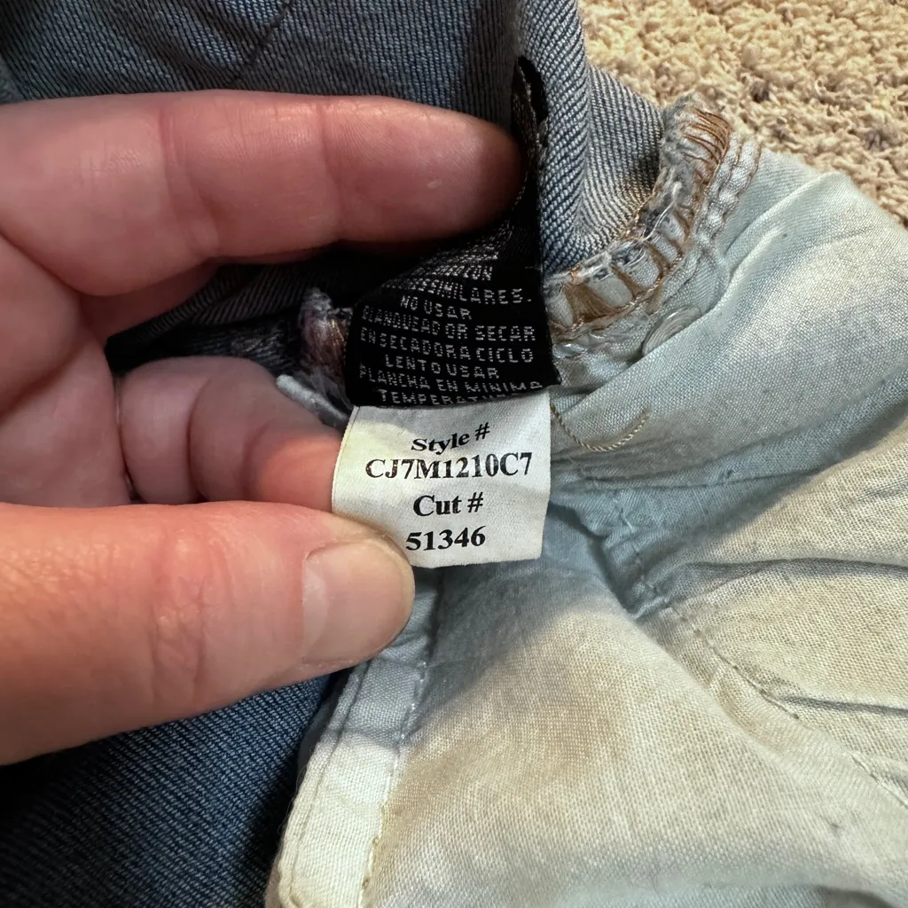 1822 Denim Jeans Raw hem size 16 - Image 6