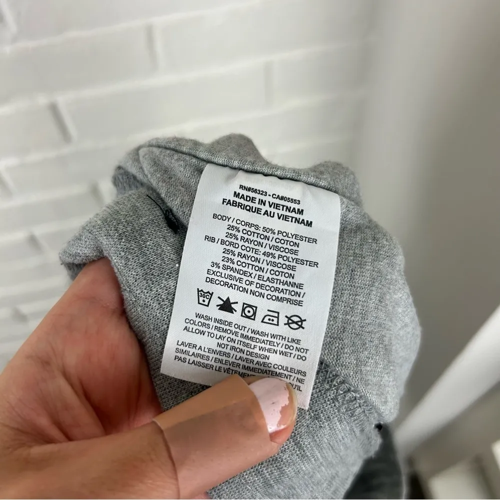 Nike Grey Casual Logo Lounge Shorts Size M - Image 3