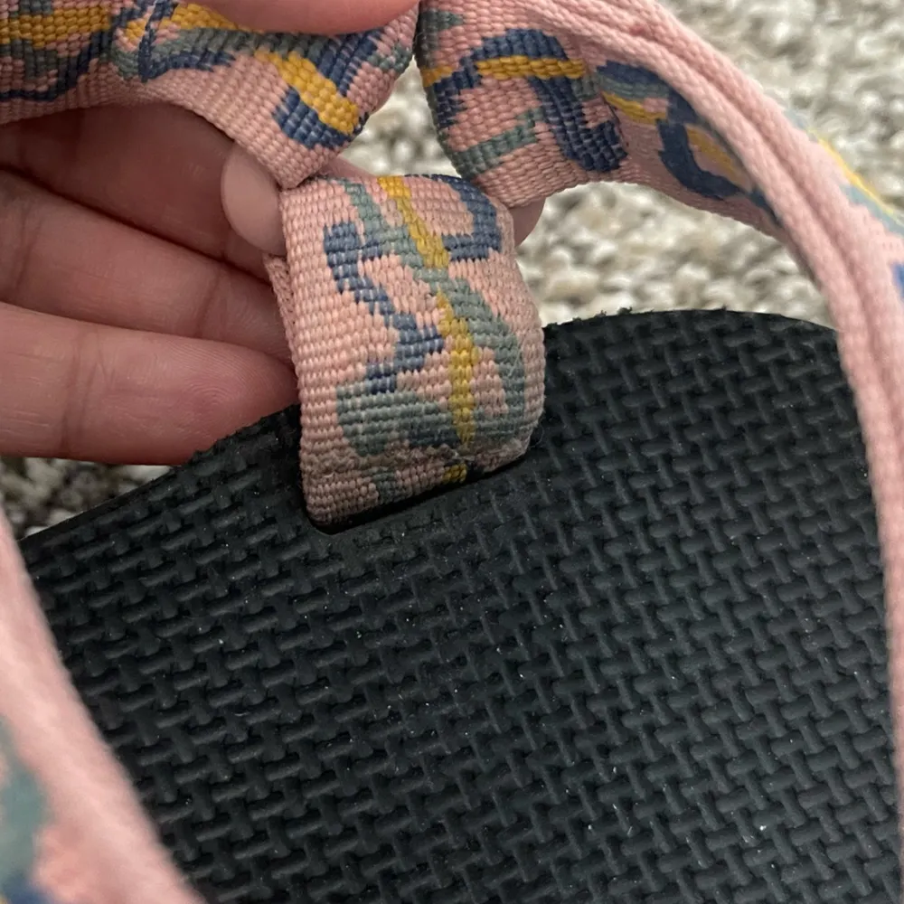 Women’s Teva Universal Flatform Platform Strappy Sandal Ziggy Rose Tan Size 10 - Image 10