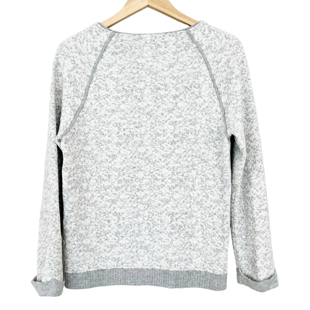 Joie Gray Wool Cashmere Sweater Sz S - Image 4