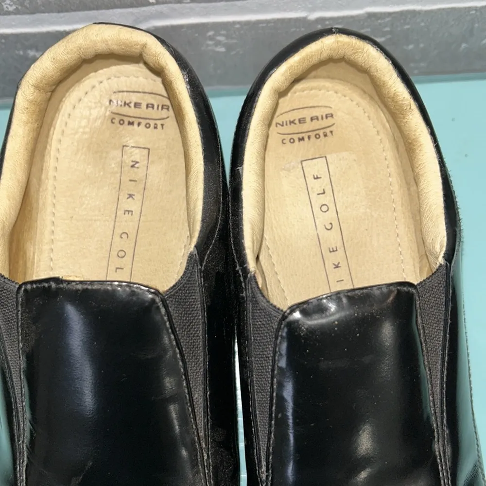 Nike Air Comfort Verdana Last Black Womens Leather Golf Shoes Size US 8 - Image 5