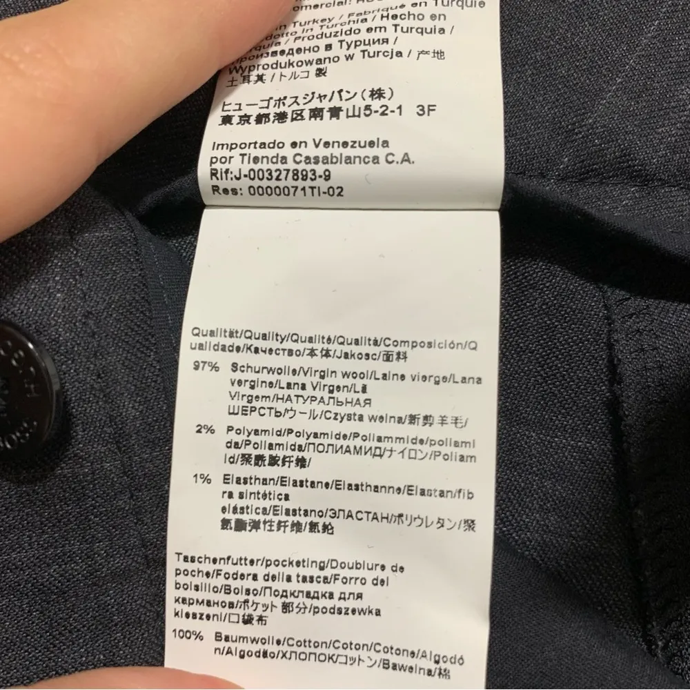 Boss Wool Women's Gray Dress Pants - Image 6