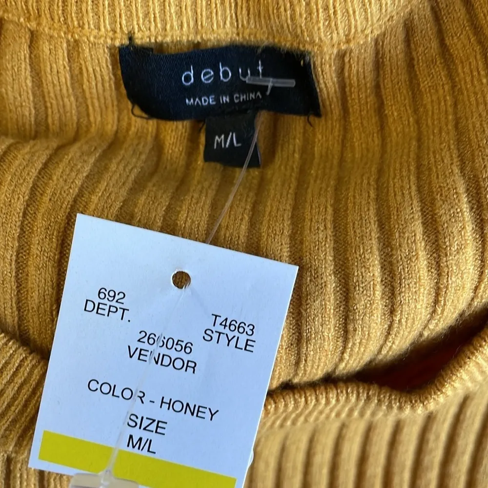 Debut Dry Goods  Ribbed Sweater - Image 5