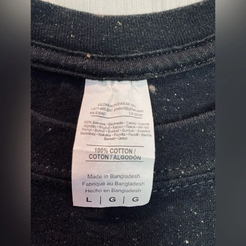 Bella Canvas Texas Chica Bleached T-Shirt Large - Image 4