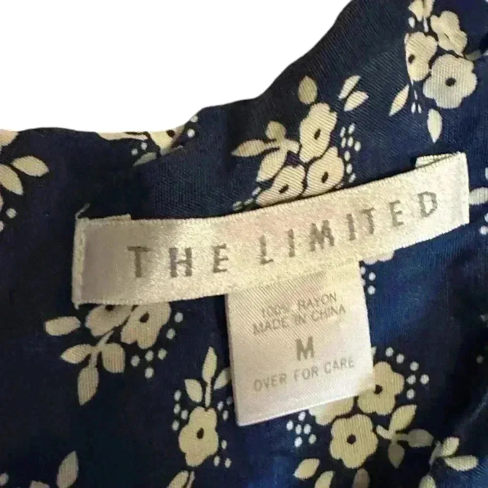 Vintage 90s The Limited Floral Knit Romper Size M - Image 3