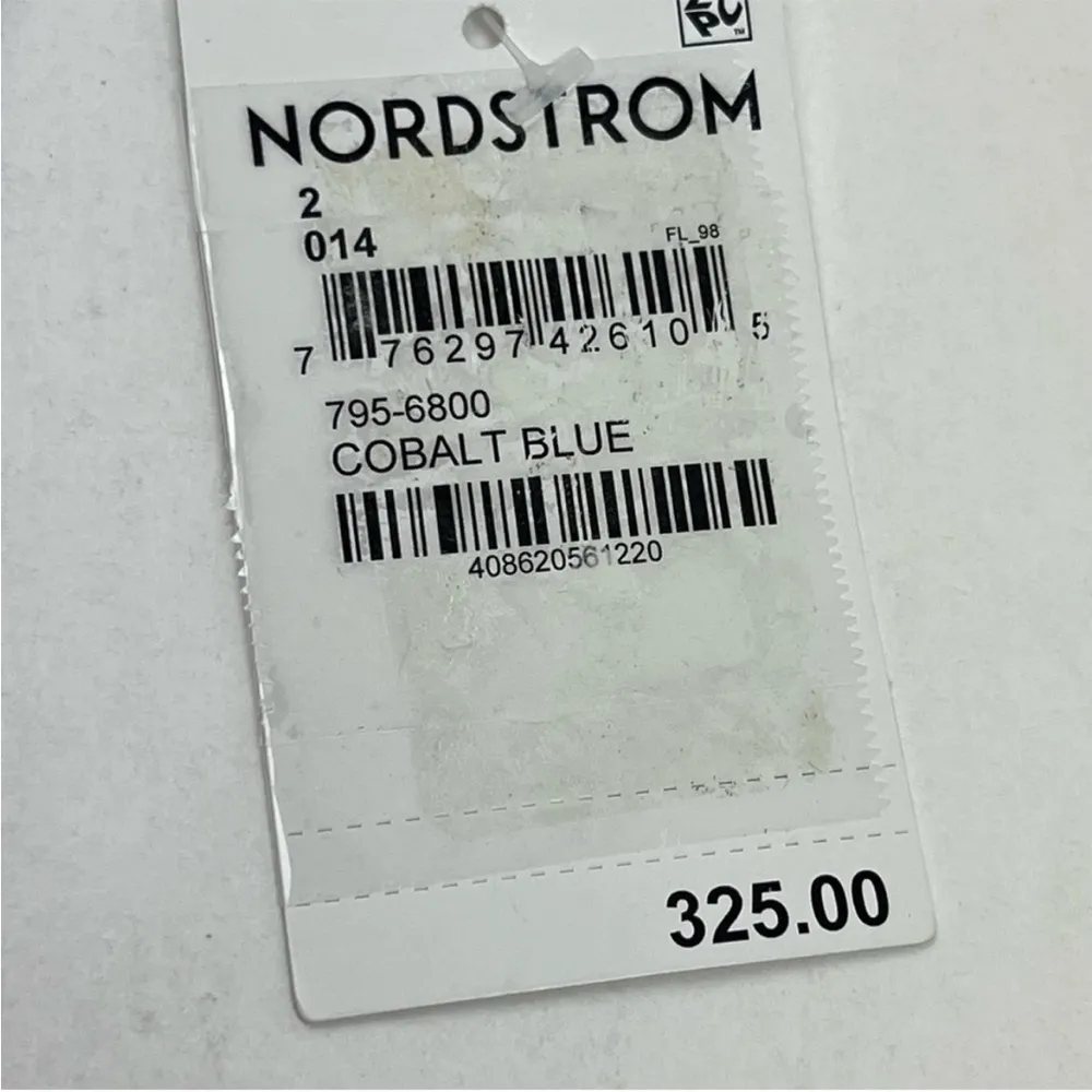 Judith & Charles Aria Sleeveless Zip Top Cobalt Blue Women Size 2 NEW *TINY FLAW - Image 5