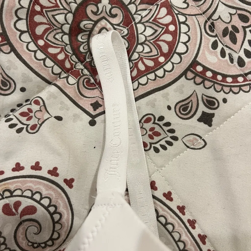 Juicy Couture White Padded Bra - Image 4