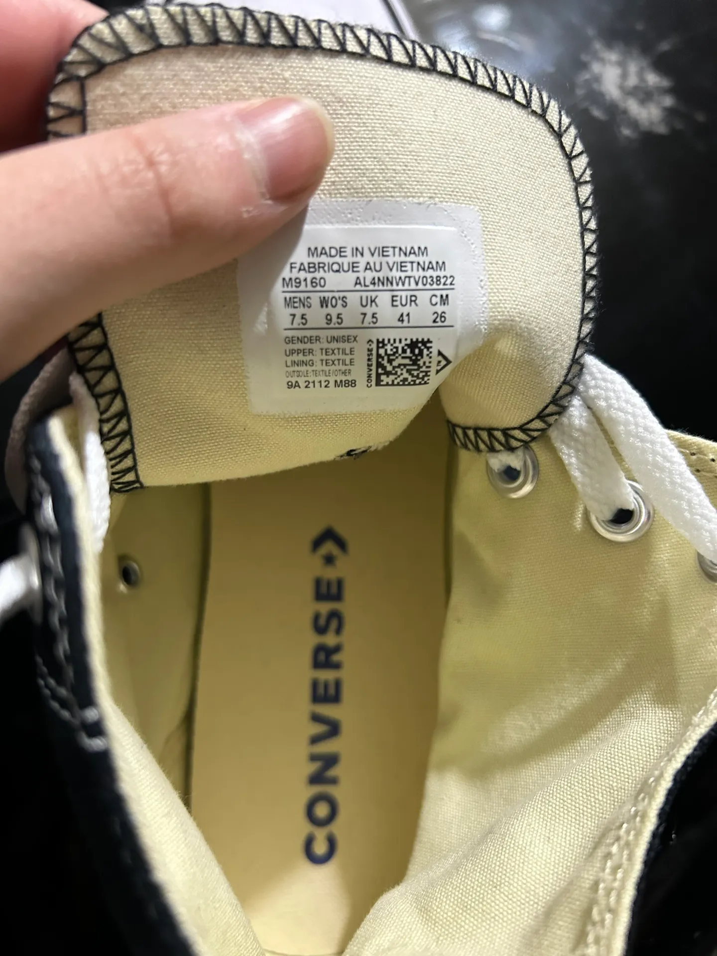 Converse Hightop Black - Image 5